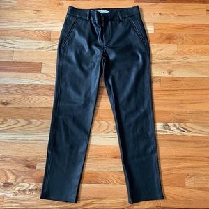 Zara Faux Leather Pants
